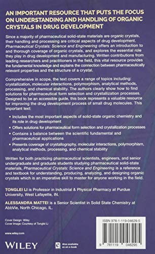 Pharmaceutical Crystals: Science and Engineering,Used