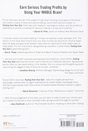 Trading from Your Gut: How to Use Right Brain Instinct & Left Brain Smarts to Become a Master Trader,Used