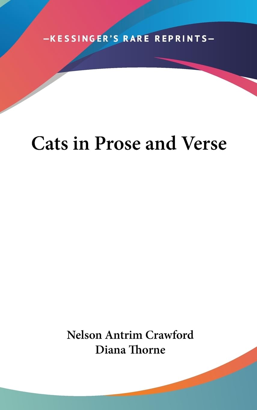 Cats In Prose And Verse,Used