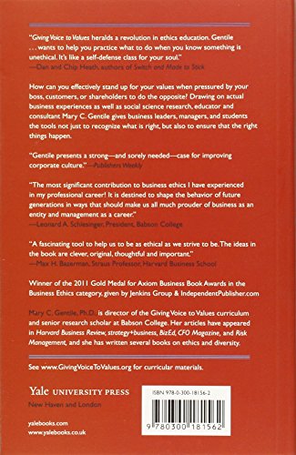 Giving Voice To Values: How To Speak Your Mind When You Know What'S Right,Used
