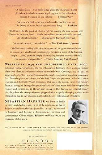 Defying Hitler: A Memoir,New