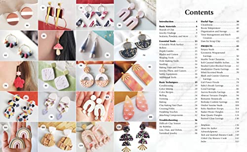 Making Polymer Clay Earrings: Essential Techniques And 20 Stepbystep Beginner Jewelry Projects (Fox Chapel Publishing) Complet