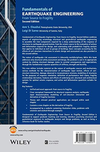 Fundamentals of Earthquake Engineering: From Source to Fragility,Used