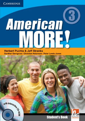 American More! Level 3 Student's Book with CDROM,Used