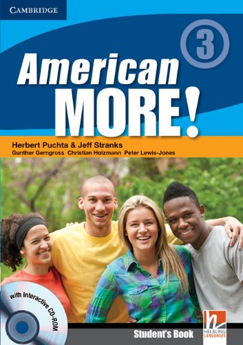 American More! Level 3 Student's Book with CDROM,Used