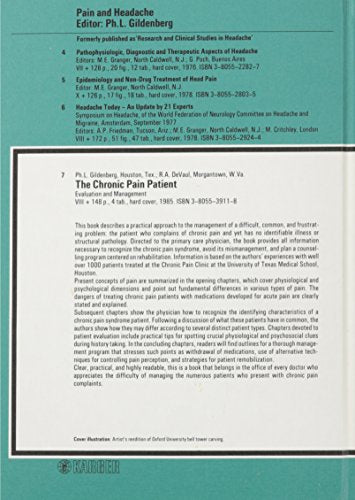 The Chronic Pain Patient: Evaluation and Management (PAIN AND HEADACHE),Used
