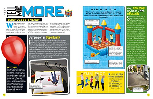 How Things Work: Discover Secrets and Science Behind Bounce Houses, Hovercraft, Robotics, and Everything in Between (National Ge,New