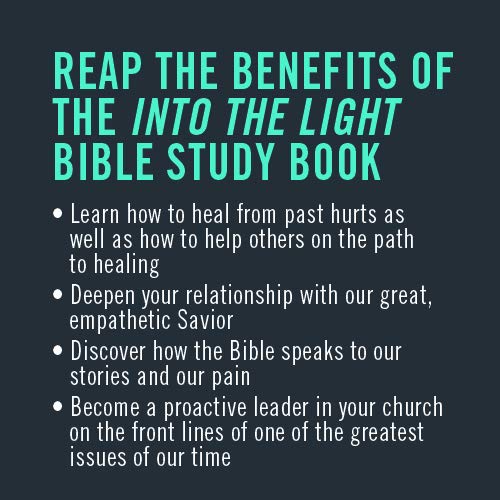 Into the Light  Bible Study Book: A Biblical Approach to Healing from the Past,Used