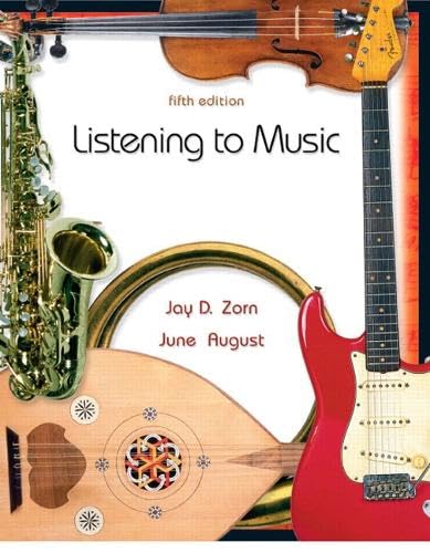 Listening To Music (5Th Edition),New