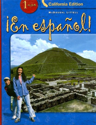 En espaol! California, Student Edition, Level 1 (Spanish and English Edition),Used