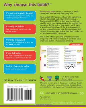 Java in easy steps: Fully Updated for Java 7,Used