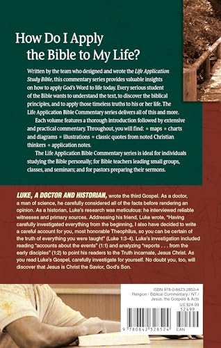 Luke (Life Application Bible Commentary),New
