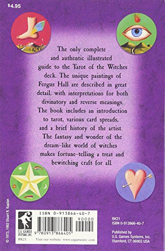 The Tarot Of The Witches Book: The Only Complete And Authentic Illustrated Guide To The Spreading And Interpretation Of The Popu,Used