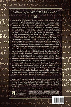 An Inca Account Of The Conquest Of Peru,Used