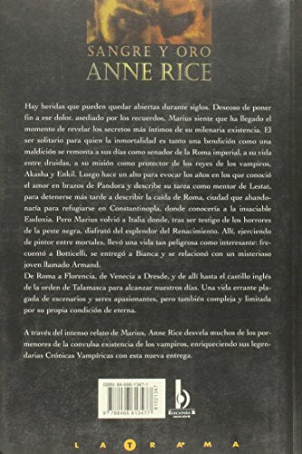 Sangre y oro (Spanish Edition),Used