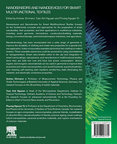 Nanosensors and Nanodevices for Smart Multifunctional Textiles (Micro and Nano Technologies),Used