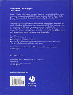 Anesthesia for Cardiac Surgery,Used