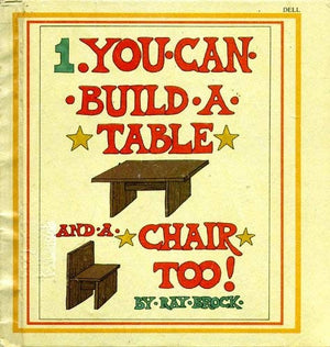 You can build a table and a chair too!,Used