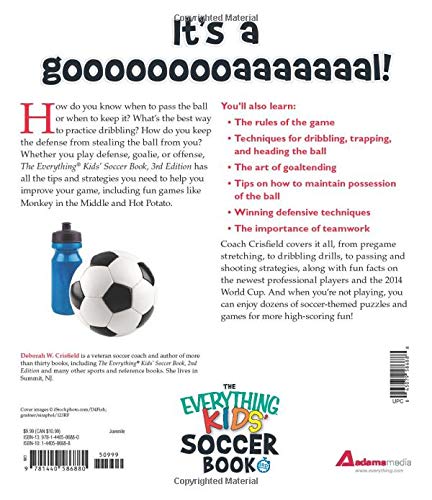 The Everything Kids' Soccer Book: Rules, Techniques, and More About Your Favorite Sport!,Used