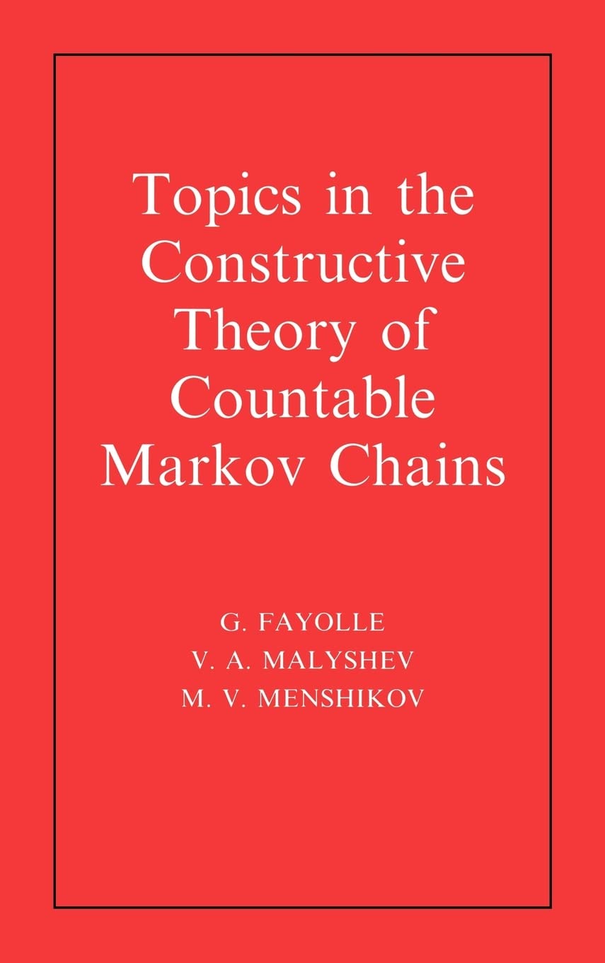 Topics in the Constructive Theory of Countable Markov Chains,Used