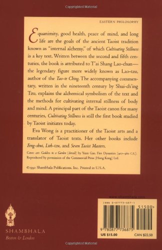 Cultivating Stillness: A Taoist Manual For Transforming Body And Mind