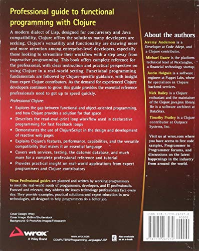 Professional Clojure,Used