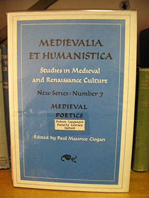 Medievalia Et Humanistica 7,Used