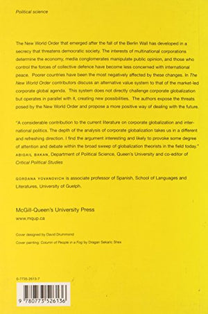 The New World Order: Corporate Agenda and Parallel Reality,Used