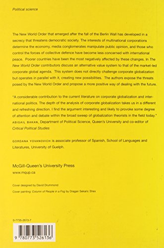 The New World Order: Corporate Agenda and Parallel Reality,Used