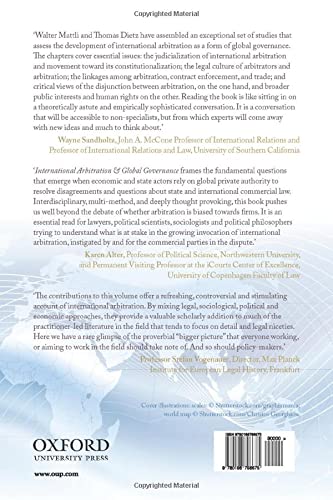 International Arbitration and Global Governance: Contending Theories and Evidence,Used