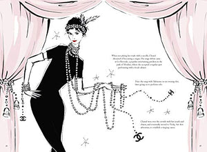 Coco Chanel: The Illustrated World of a Fashion Icon,New