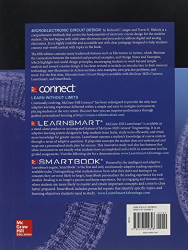 Microelectronic Circuit Design, 5th Edition,Used