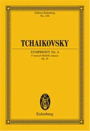 Symphony No. 4 in F Minor, Op. 36: Study Score,Used
