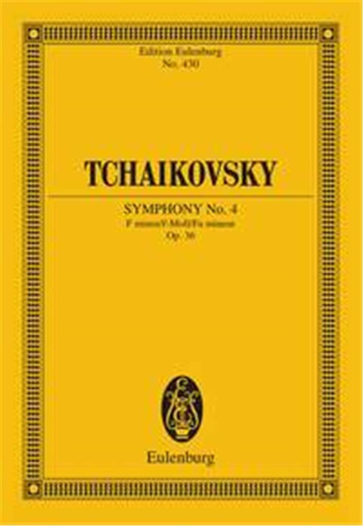 Symphony No. 4 in F Minor, Op. 36: Study Score,Used