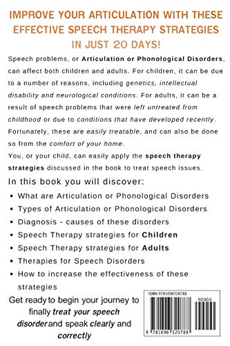 Articulate Better With Speech Therapy: 26 Effective Speech Therapy Strategies For Children And Adults To Articulate Better In 20,New