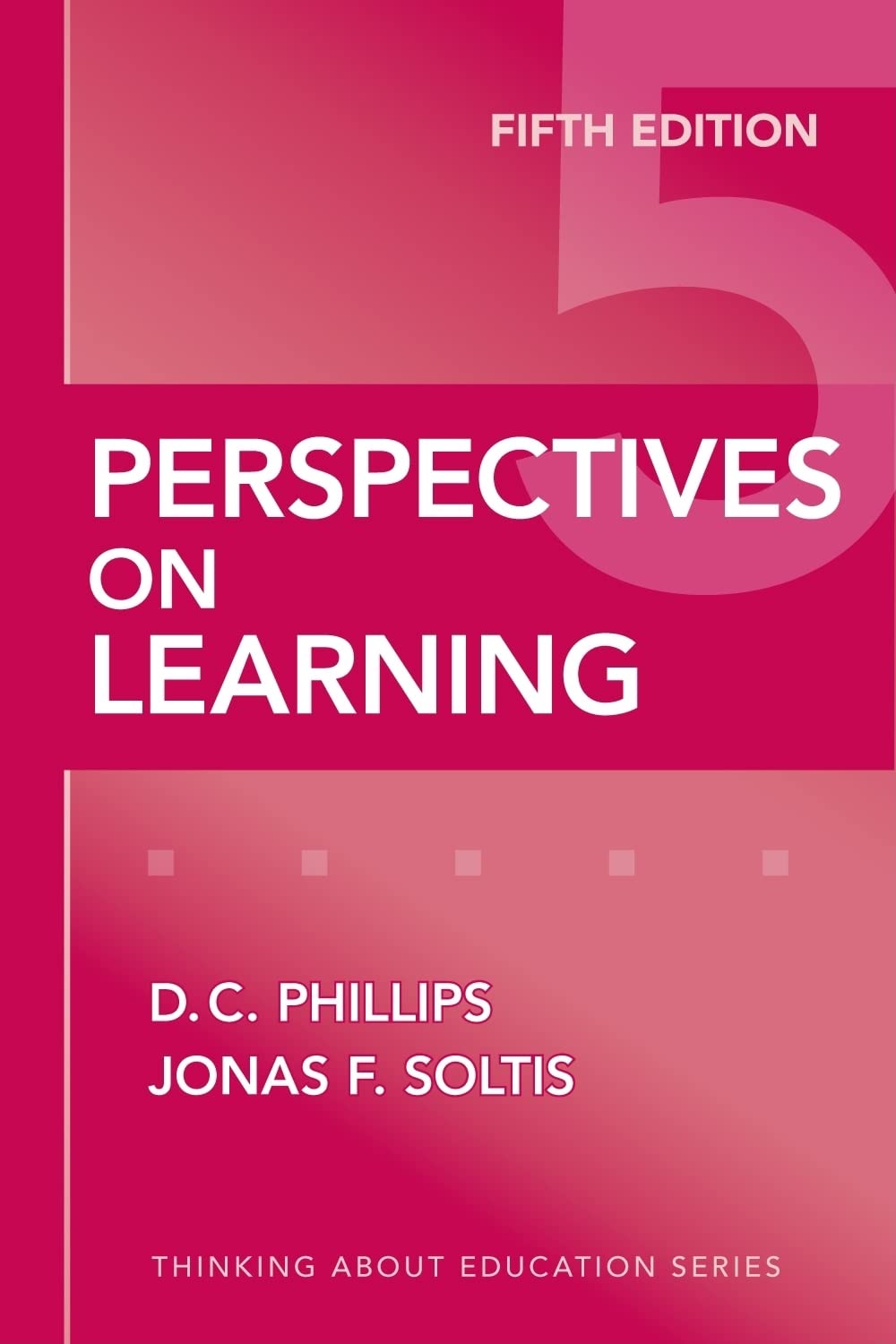 Perspectives on Learning (Thinking About Education Series),Used