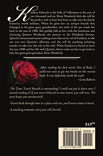 The Time Travel Broach of Vallantyne,Used