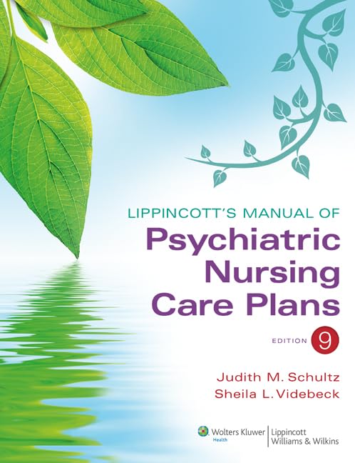 Lippincott's Manual of Psychiatric Nursing Care Plans,Used