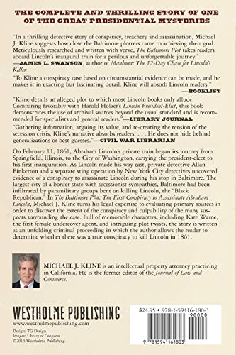 The Baltimore Plot: The First Conspiracy to Assassinate Abraham Lincoln,Used