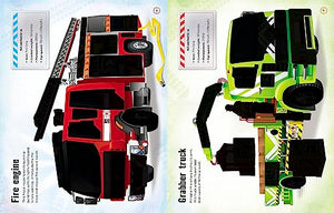 Build Your Own Trucks Sticker Book,Used