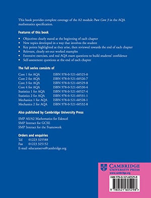 Core 3 for AQA (SMP AS/A2 Mathematics for AQA),Used