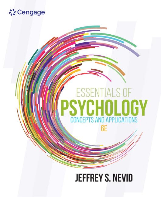 Essentials of Psychology: Concepts and Applications (MindTap Course List),Used