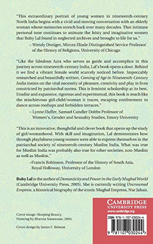 Coming of Age in NineteenthCentury India: The GirlChild and the Art of Playfulness,Used