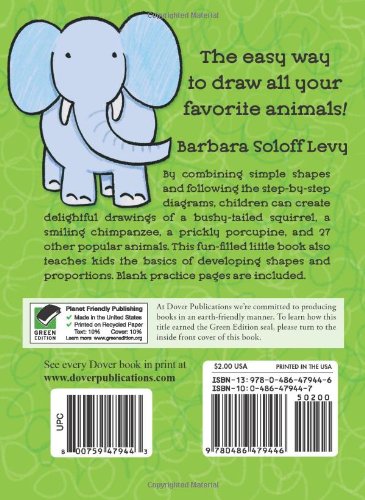 Drawing on the Go! Animals (Dover Little Activity Books: Drawing),Used