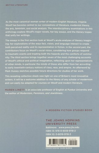 Virginia Woolf: An MFS Reader (A Modern Fiction Studies Book),Used