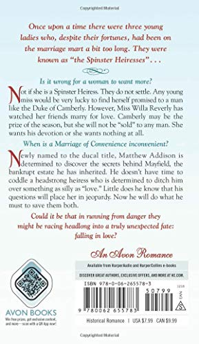 The Duke That I Marry: A Spinster Heiresses Novel (The Spinster Heiresses),Used