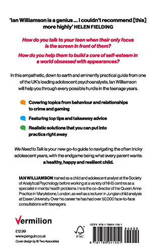 We Need to Talk: A StraightTalking Guide to Raising Resilient Teens,Used