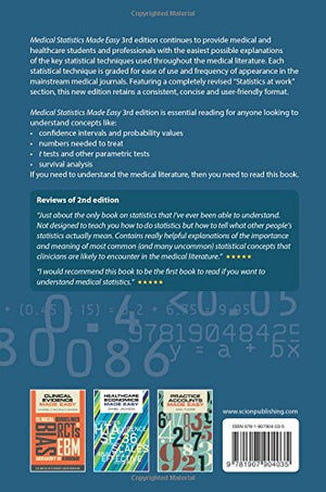 Medical Statistics Made Easy