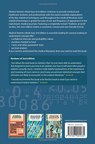 Medical Statistics Made Easy