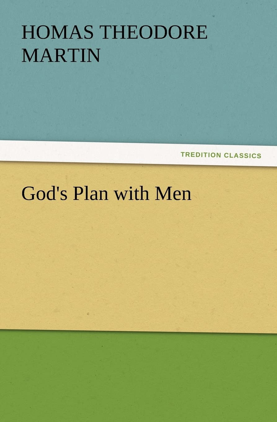 God's Plan with Men,Used